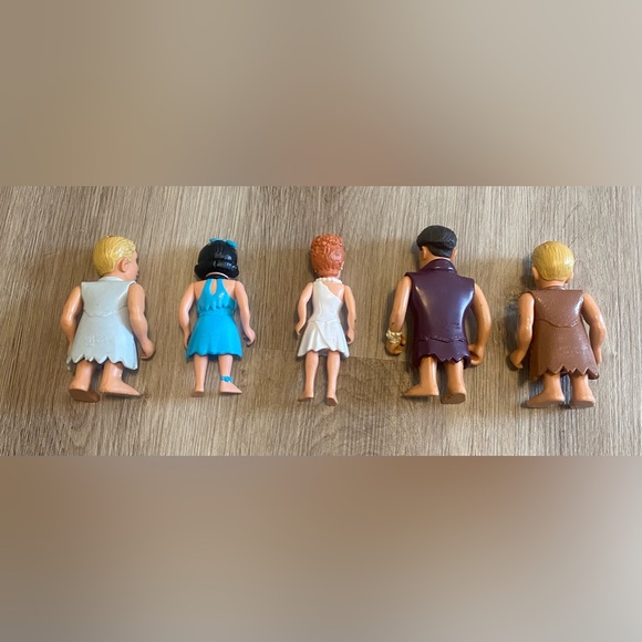 Lot of 5 Vintage UCS Amblin 1993 Movie 5" Action Figures. Plus BamBam. - Picture 2 of 4